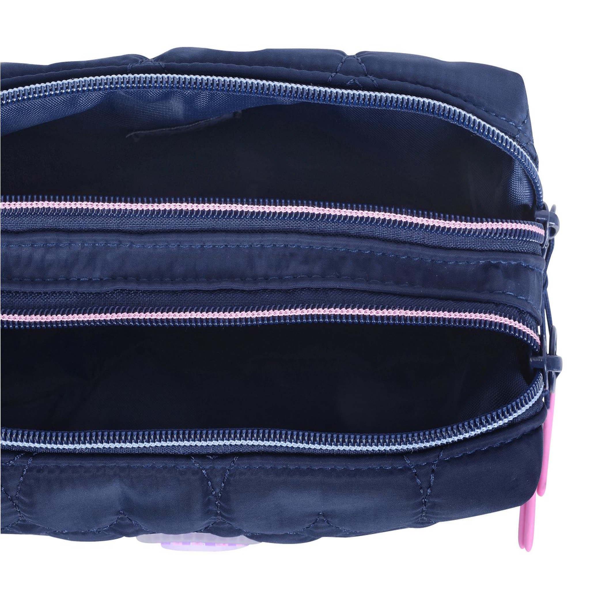 Voir la diapositive 4 : Bagtrotter MARSHMALLOW - Trousse scolaire double compartiment HEARTSY - Noir - Fille