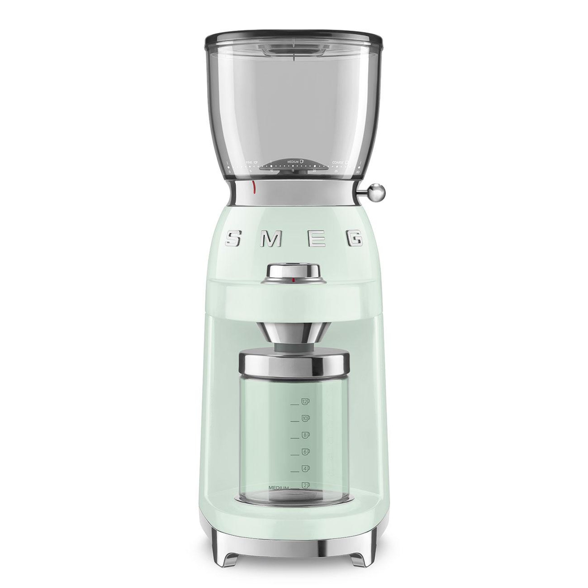 Voir la diapositive 1 : SMEG Moulin à café 350g 150w vert d'eau - CGF01PGEU