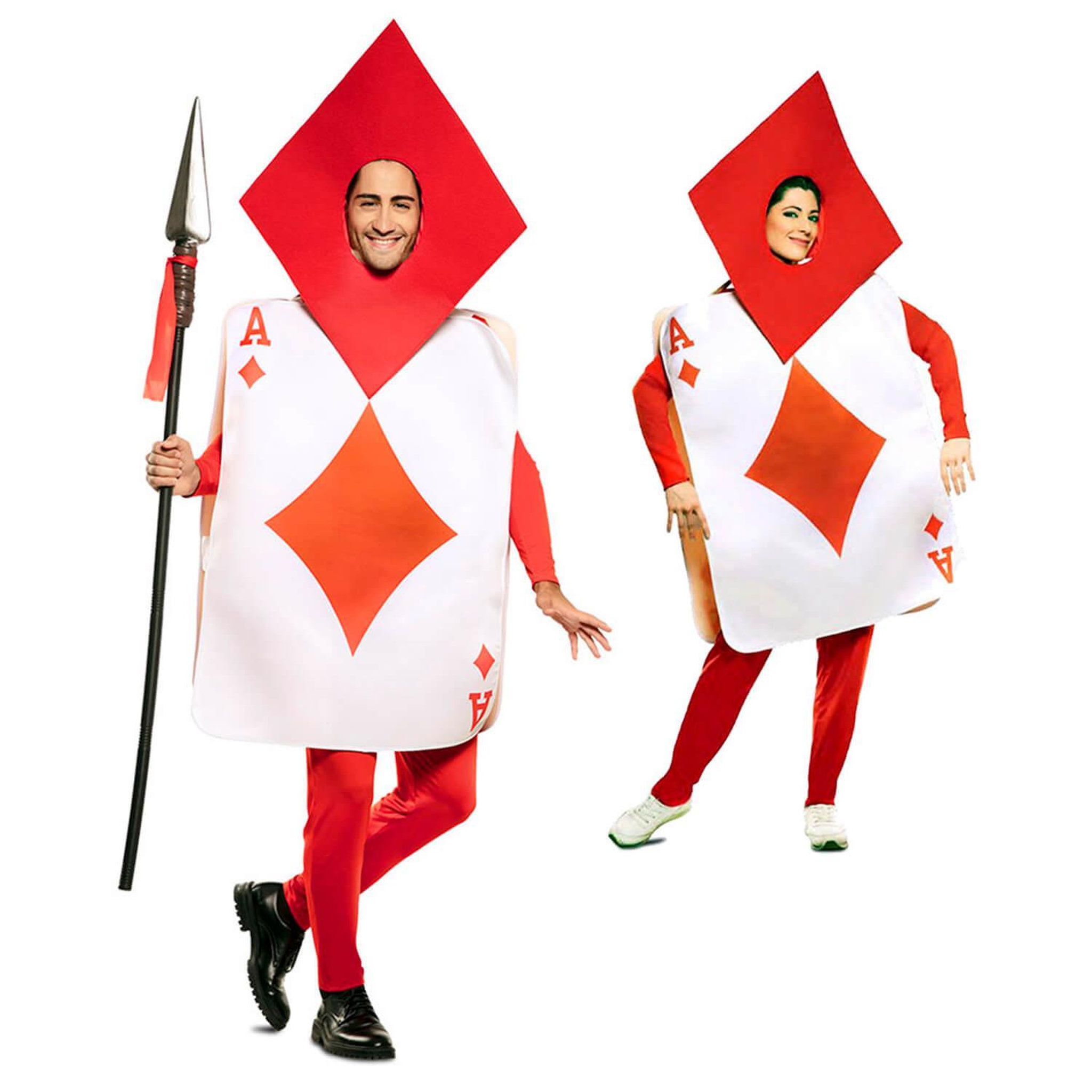 EURO CARNAVALES Déguisement As de Carreau - Adulte - M/L
