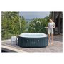 Voir la diapositive 2 : BESTWAY Spa gonflable carré 4-6 personnes 180x180x66cm IBIZA