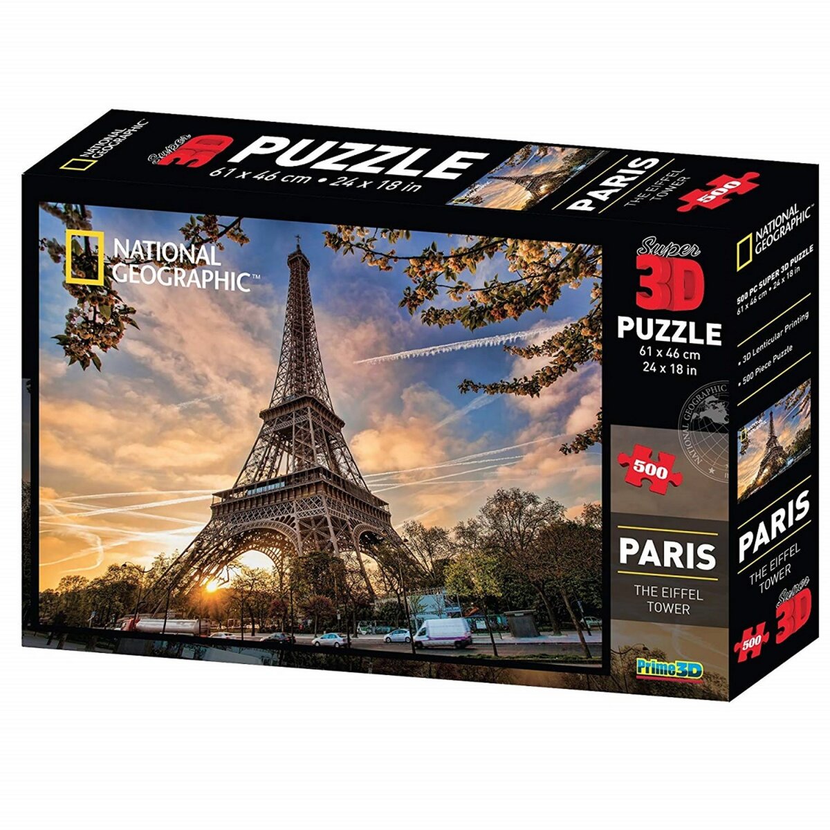 NATIONAL GEOGRAPHIC Puzzle 3D National Geographic - La Tour Eiffel Paris