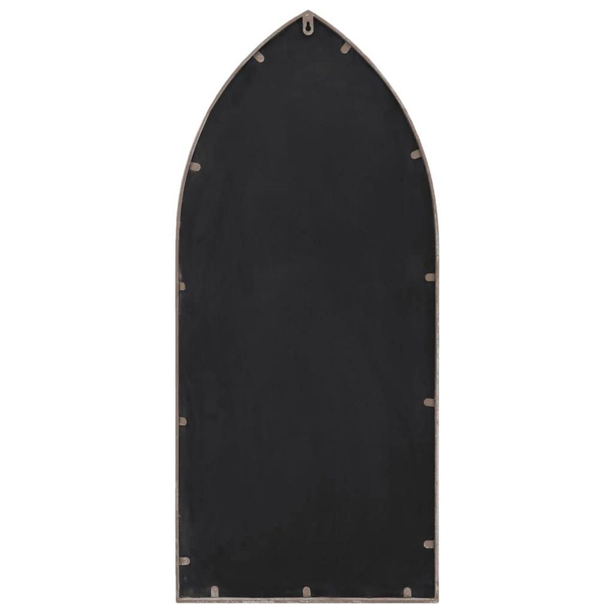 VIDAXL Miroir de jardin Sable 70x30 cm Fer pour utilisation exterieure