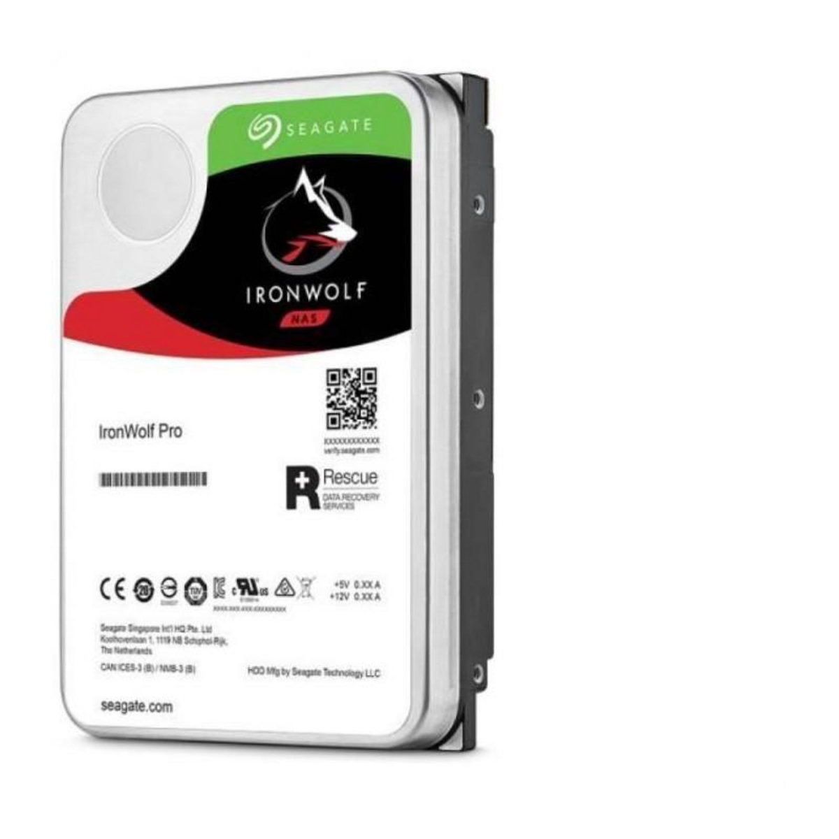 Seagate SEAGATE Disque dur IronWolf ST8000VN004 - 3.5 Interne - 8 To - SATA SATA/600 - 7200trs/mn - Buffer 256 Mo
