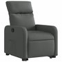 Voir la diapositive 4 : VIDAXL Fauteuil inclinable Gris fonce Tissu