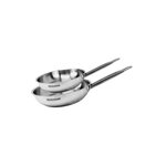 Fackelmann Set de 2 poêles 20 et 24 cm en inox Fackelmann Eterna
