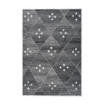 Paris Prix Tapis Géométrique à Poils Courts  Vancouver V  Gris. Coloris disponibles : Gris