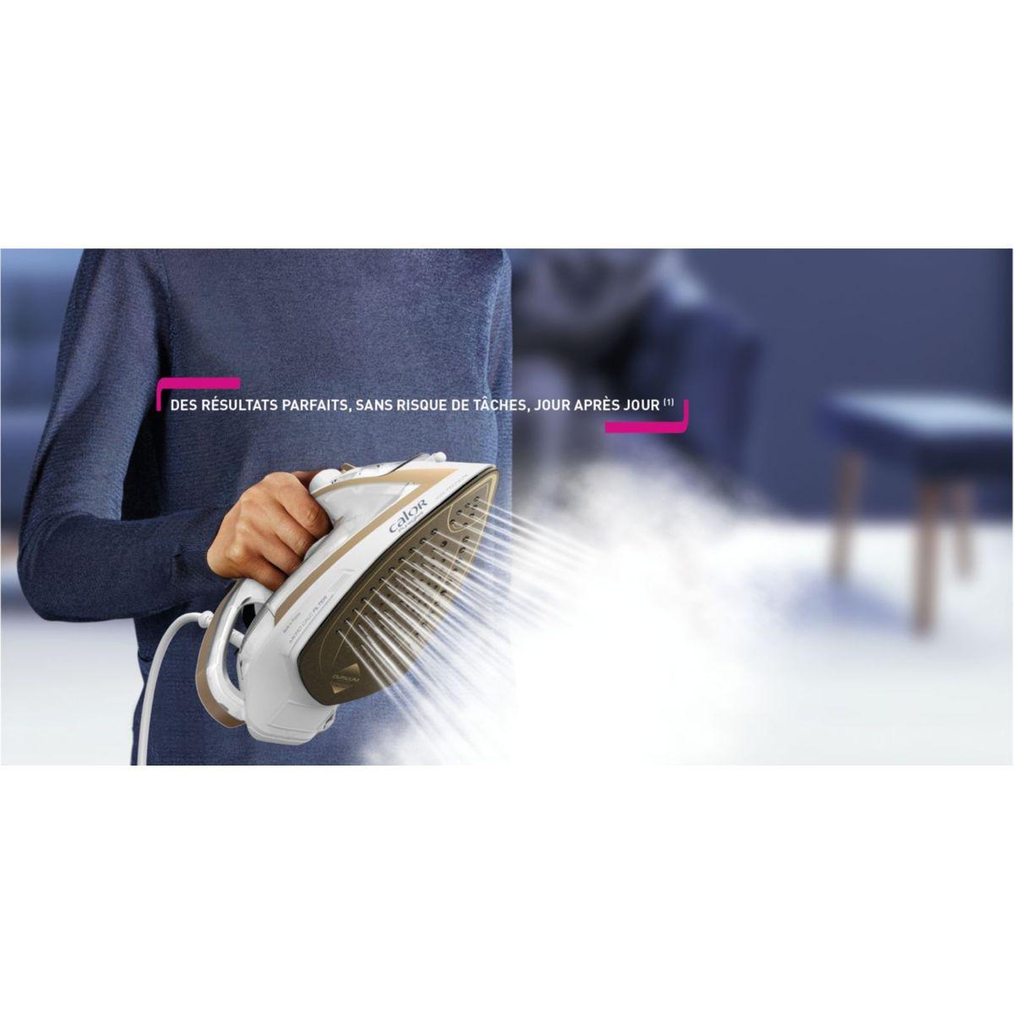 Voir la diapositive 3 : CALOR Fer à repasser FV8042C0 Puregliss