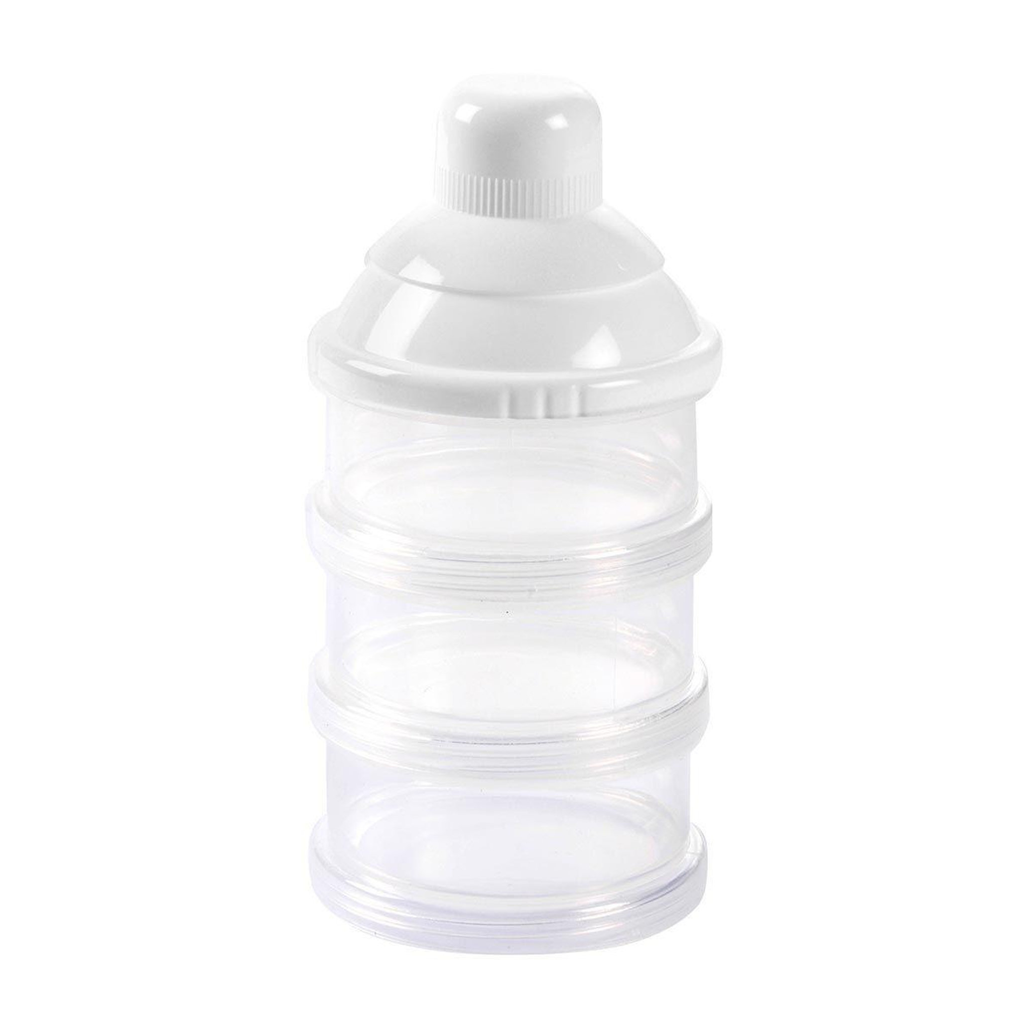 BEBE DOUCEUR Boîte doseuse pour lait  3 niveaux  14cm transparent