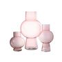 Voir la diapositive 2 : Paris Prix Vase Boule en Verre  Pinky Perfect  22cm Rose Clair