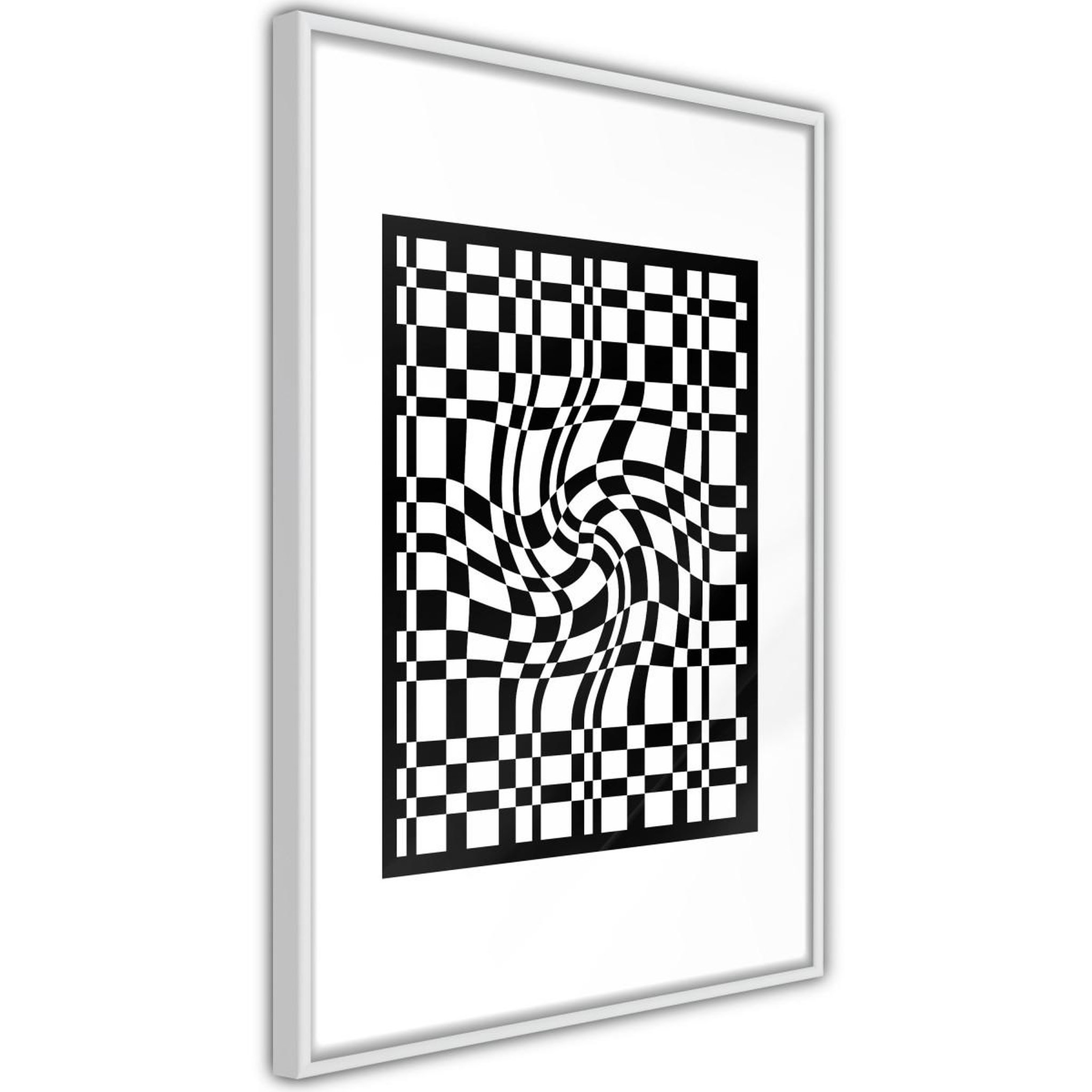 Paris Prix Affiche murale encadrée  op art