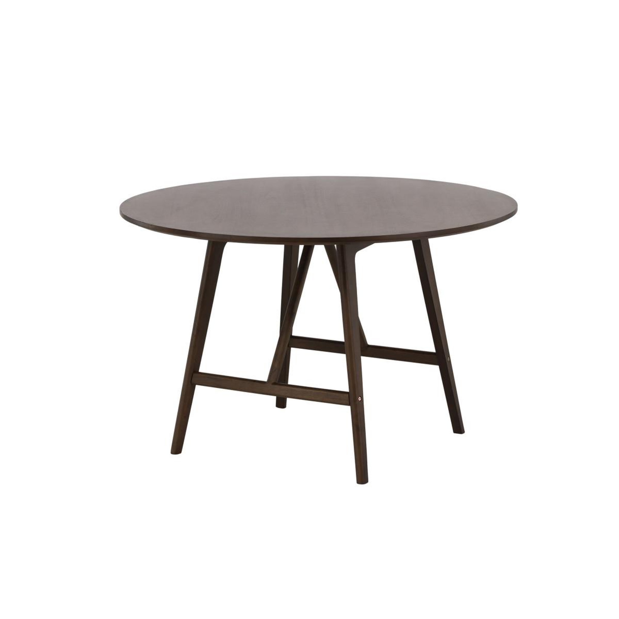 Voir la diapositive 3 : Paris Prix Table à manger ronde  kaseidon  100cm marron