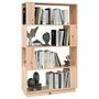 Voir la diapositive 5 : VIDAXL Bibliotheque/Separateur de piece 80x25x132 cm Pin solide