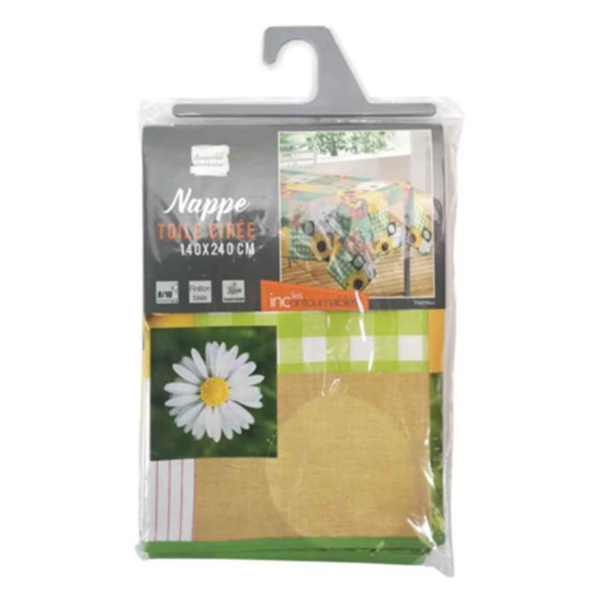 Paris Prix Nappe Toile Cirée  Patchfleur  140x240cm Multicolore