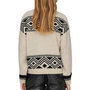 Voir la diapositive 2 : Only Pull Beige/Noir Femme Only Victoria