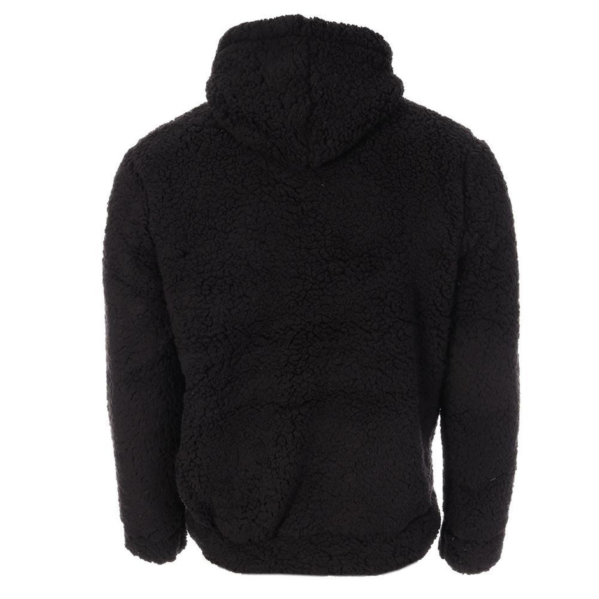 Voir la diapositive 2 : PANAME BROTHERS Sweat Sherpa Noir Homme Paname Brothers Full Zip