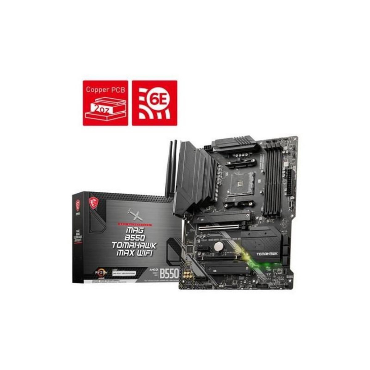 MSI Carte Mere - MSI - MAG B550 TOMAHAWK MAX WIFI (911-7C91-037)