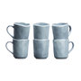 Voir la diapositive 3 : BJORN Mug CLOUD 40cl - 6 pièces - Gris orage