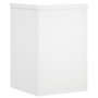 Voir la diapositive 4 : VIDAXL Supports pour plantes 2 pcs blanc 20x20x30 cm bois d'ingenierie