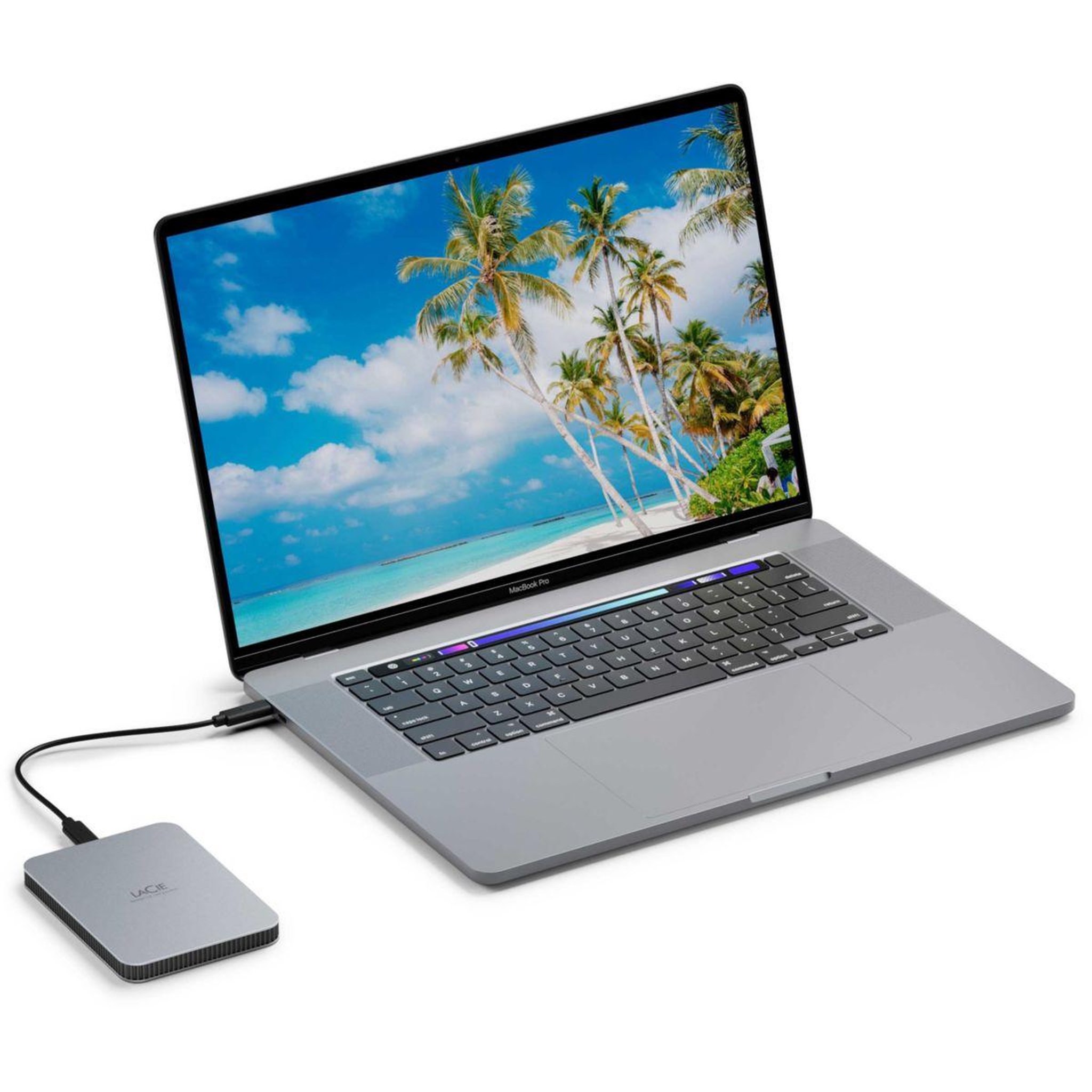 Voir la diapositive 4 : Lacie Disque dur externe 2.5'' 5To Mobile Drive USB3.2 C + Cable