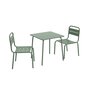 Voir la diapositive 1 : SWEEEK Salon de jardin enfant table et chaises métal Anna - 2 places, 48x48cm