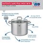 Voir la diapositive 3 : ELO Ensemble de 2 Poêles de cuisson 24 et 32 cm et 1 faitout 26 cm Elo Profi Citrin