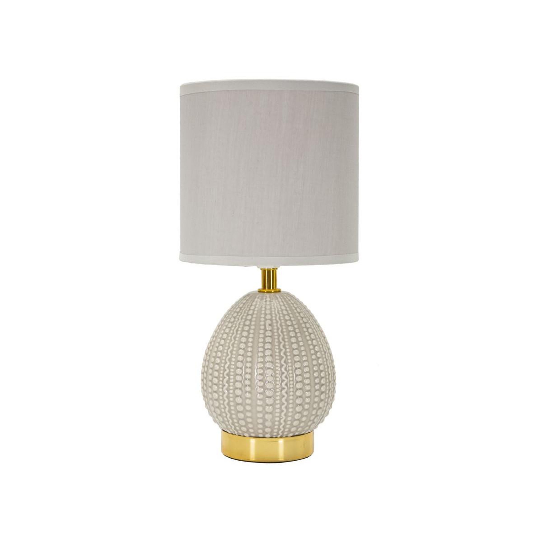 Paris Prix Lampe à poser en céramique  flavi  30cm gris