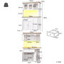 Voir la diapositive 3 : MERAX Buffet de cuisine 5 portes 1 tiroir - 104 cm blanc led mdf