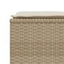 Voir la diapositive 5 : VIDAXL Salon de jardin avec coussins 5 pcs beige resine tressee