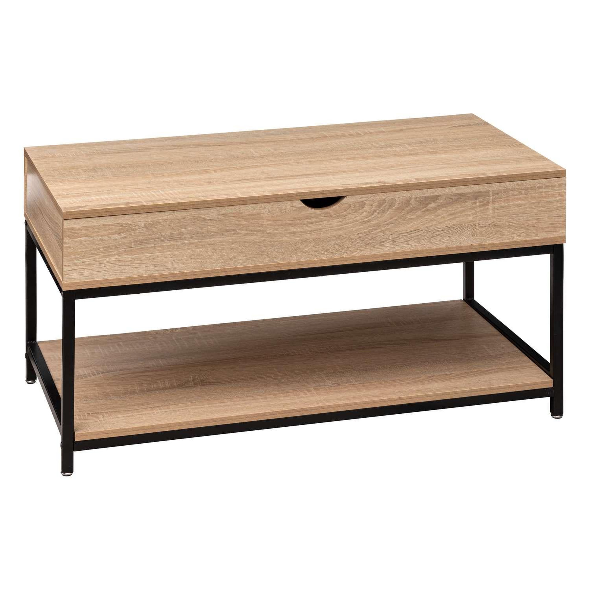FIVE Table basse avec plateau relevable - beige