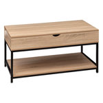 FIVE Table basse avec plateau relevable - Beige