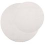Voir la diapositive 3 : VIDAXL Tapis IZA poils courts style scandinave creme Ø 80 cm