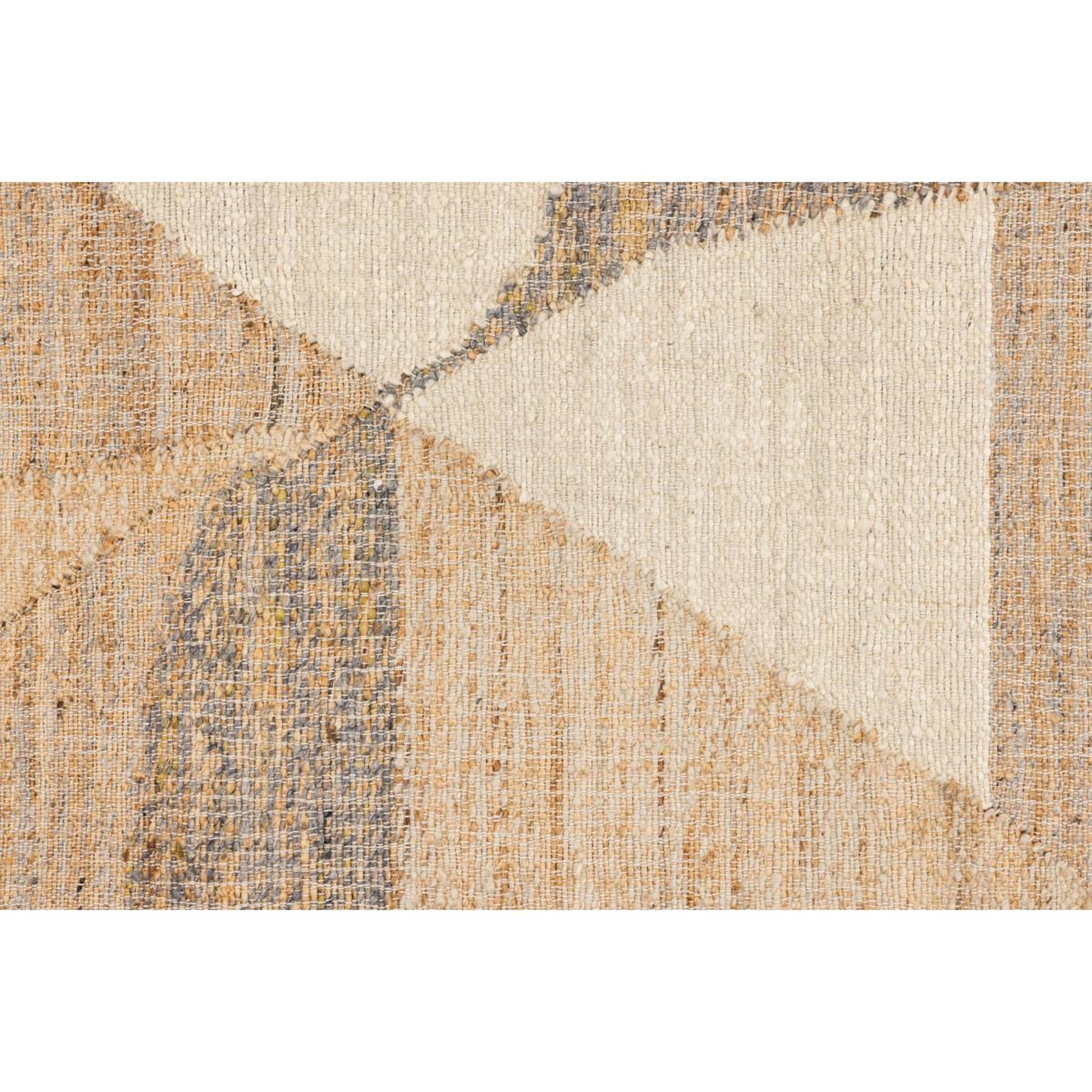 Voir la diapositive 3 : Paris Prix Tableau tapis en jute  patricia  70x100cm beige