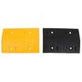 Voir la diapositive 3 : VIDAXL Ralentisseur Jaune et noir 226x32,5x4 cm Caoutchouc