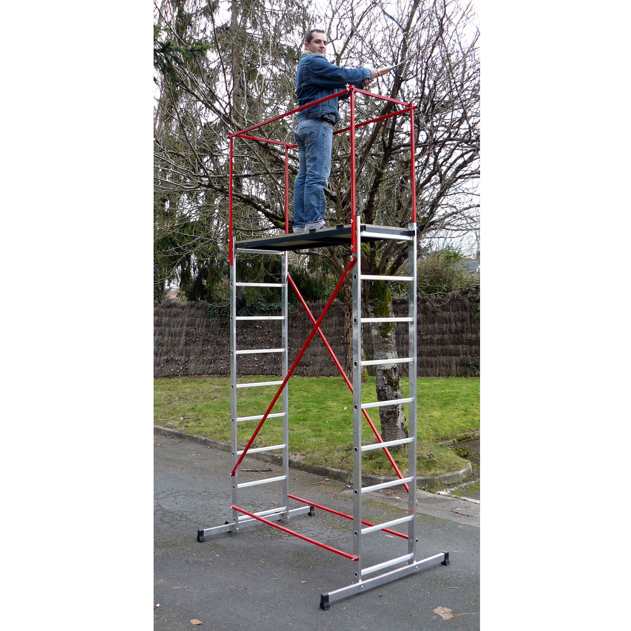 Voir la diapositive 3 : ESCALUX Echafaudage Nimbus 250 - 4,70 m