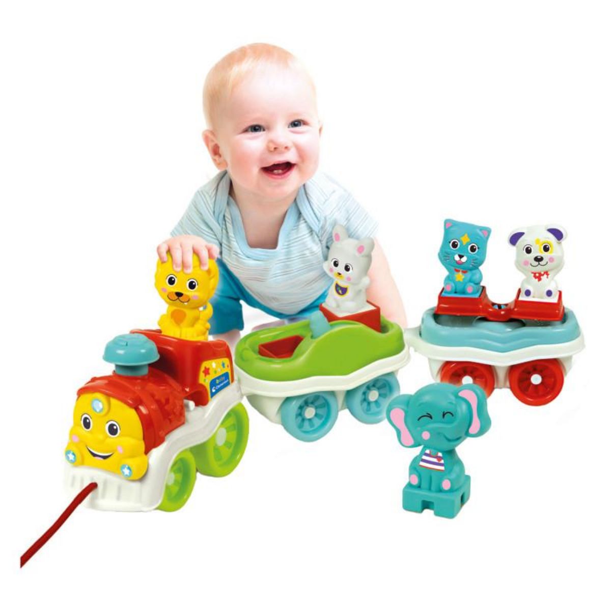 CLEMENTONI Clementoni Baby Animal Train Interactive 3in1 17848