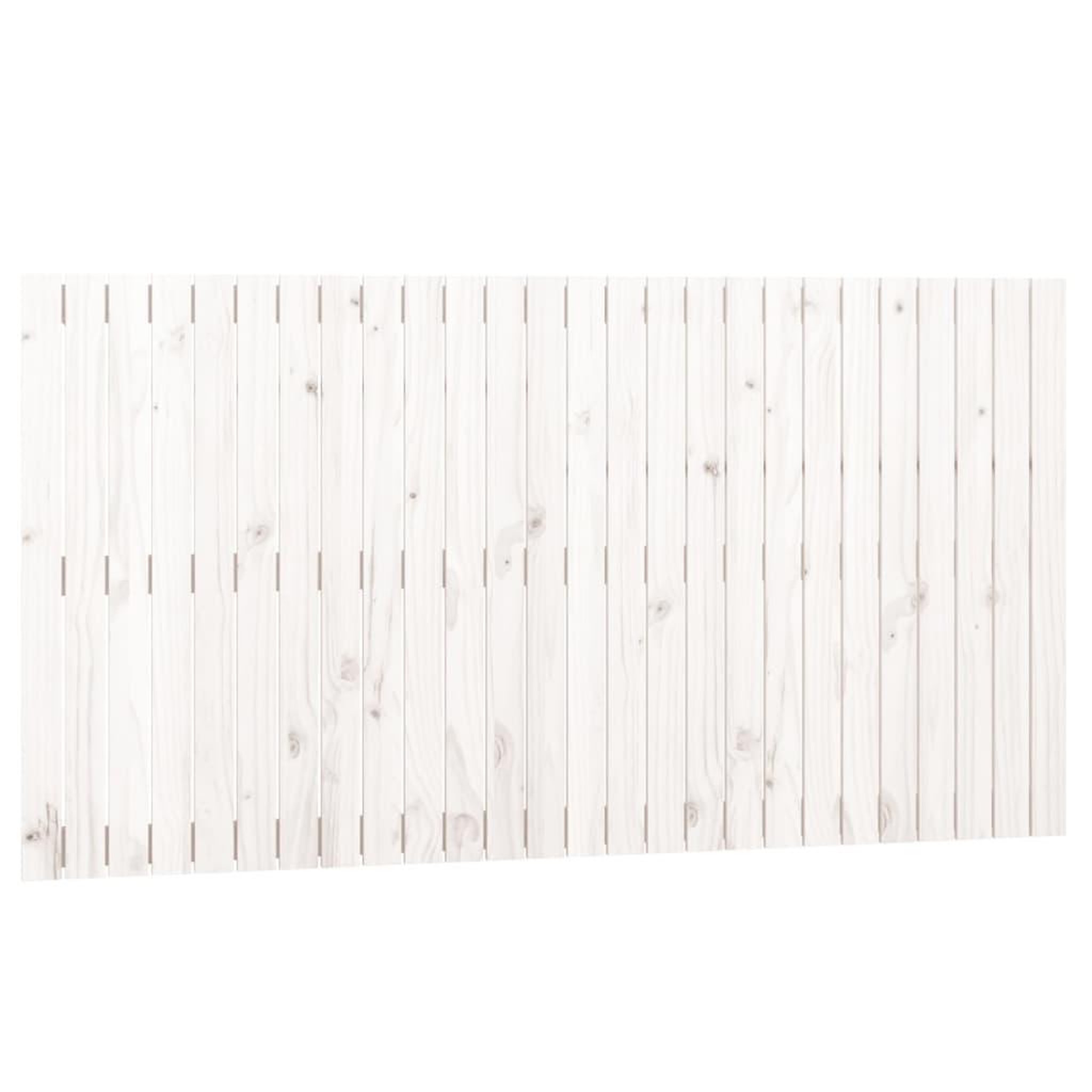 Voir la diapositive 2 : VIDAXL Tete de lit murale Blanc 166x3x90 cm Bois massif de pin