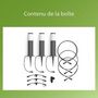 Voir la diapositive 4 : Philips Pack de 3 bornes extérieures PHILIPS Garden Link - Basse tension - 24W, IP44, 2700K - Anthracite