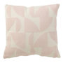 Voir la diapositive 1 : Paris Prix Coussin Déco  Géométrique  43x43cm Rose Clair