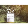 Voir la diapositive 4 : MARKET24 Commode LANDWOOD 3 Tiroirs - Décor blanc - Style campagne - L80 x P45 x H90 cm
