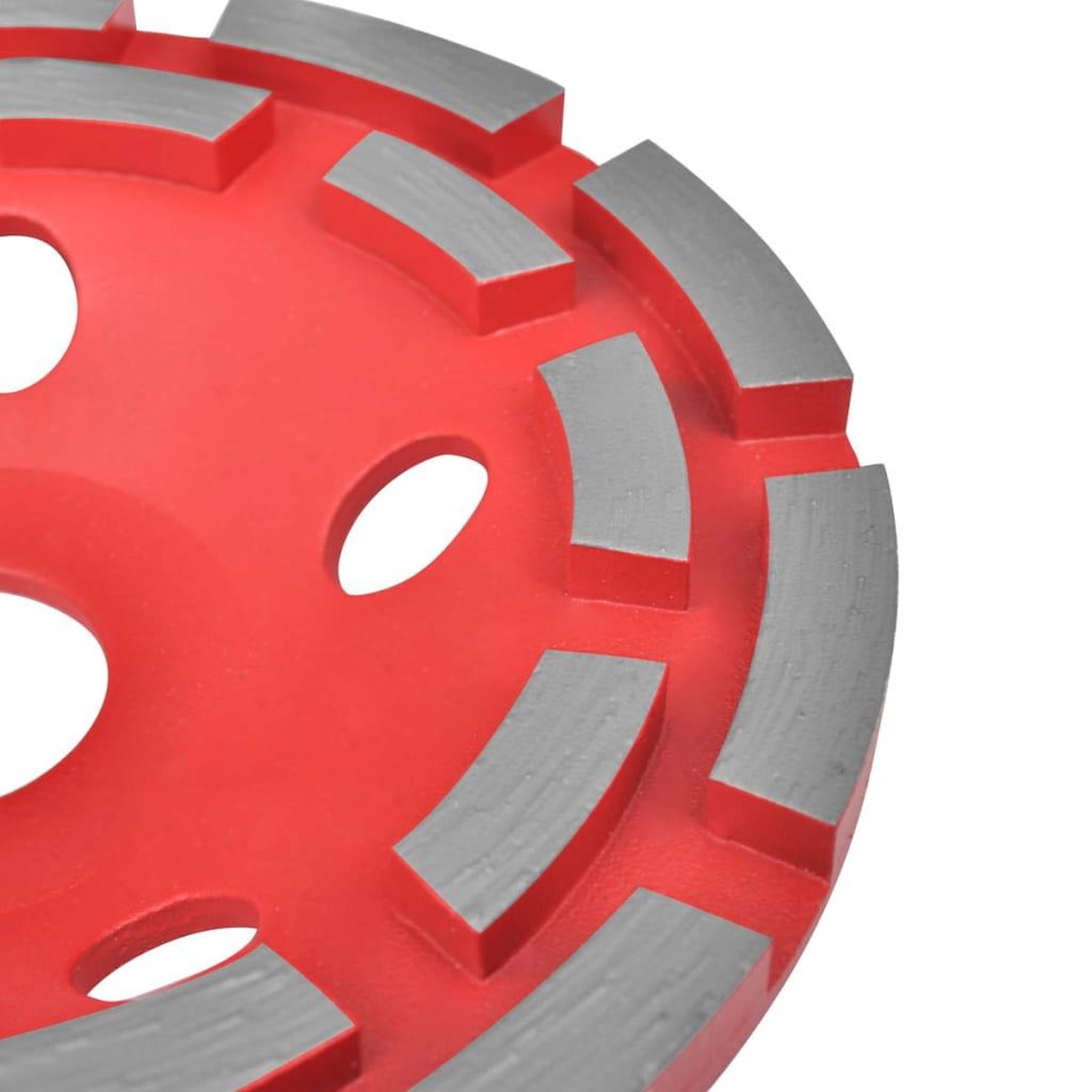 Voir la diapositive 3 : VIDAXL Disque de broyage diamante a double ligne 125 mm