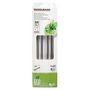 Voir la diapositive 6 : Fackelmann Lot de 4 pailles en inox avec goupillon 24 cm Fackelmann Bar Concept