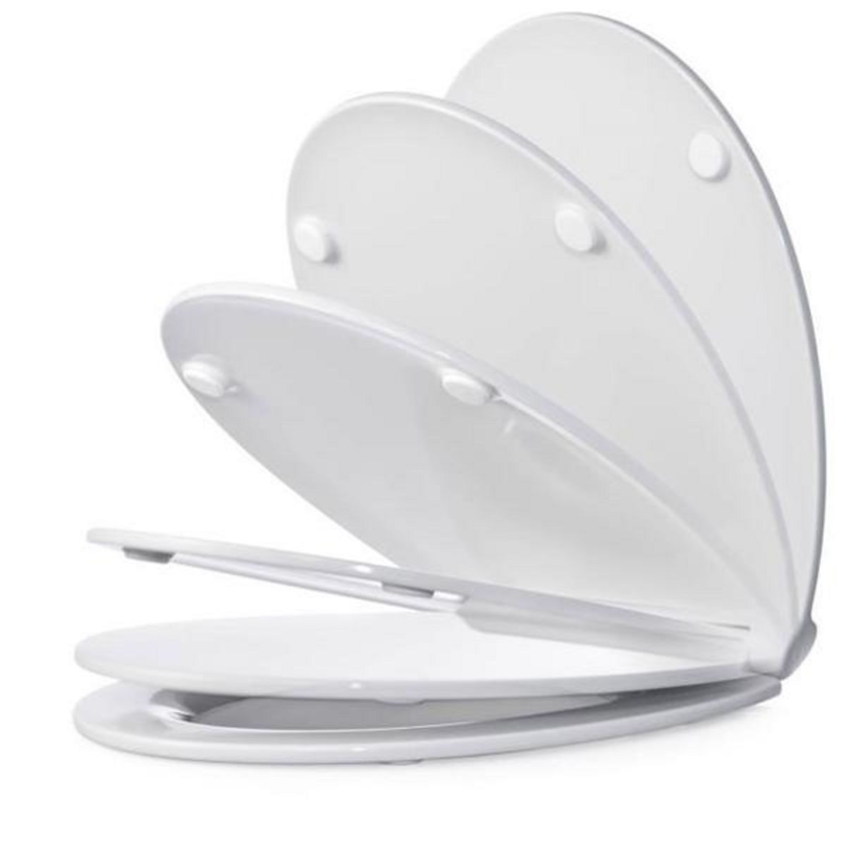 Cedo Abattant wc avec frein de chute blanc - 531639