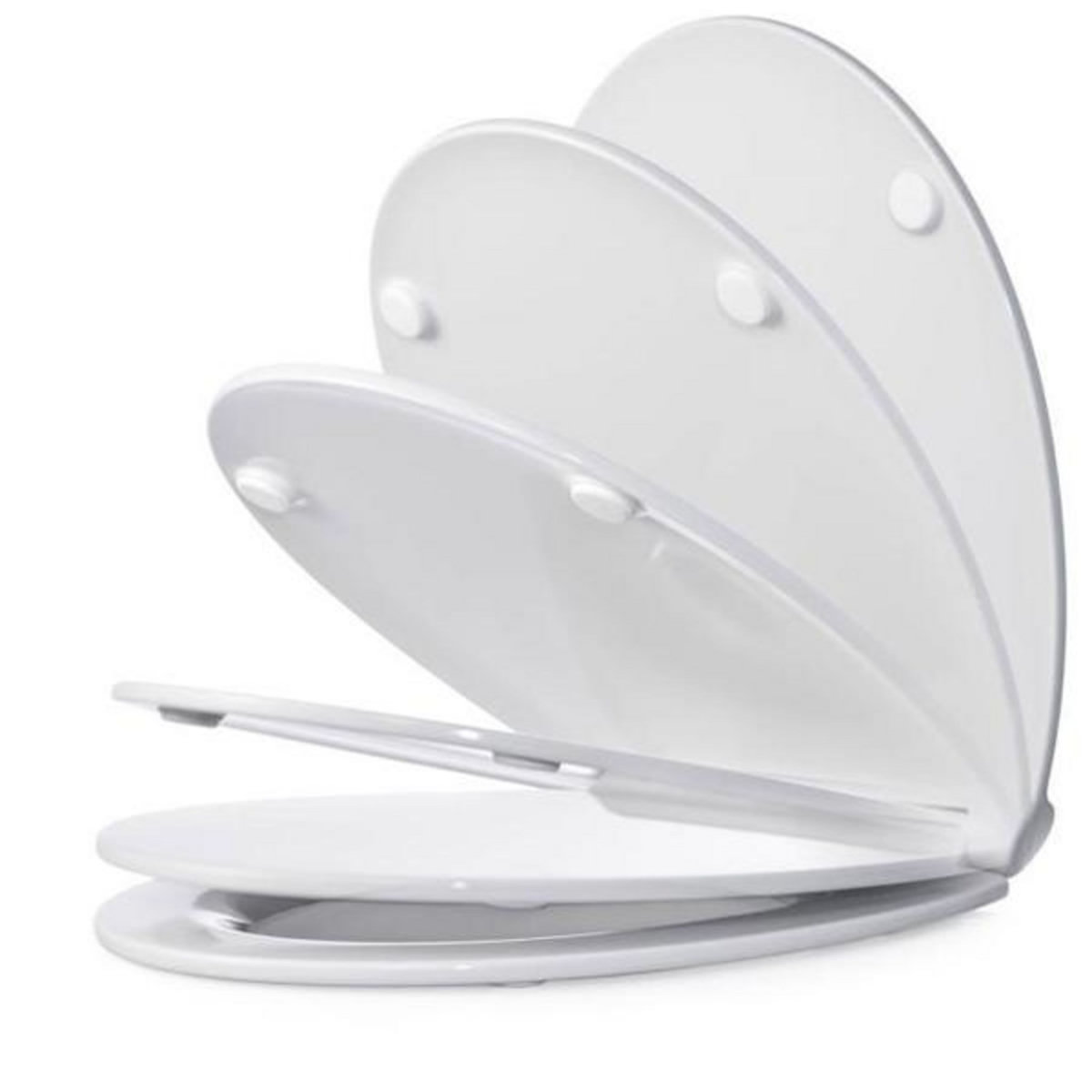 Cedo Abattant wc avec frein de chute blanc - 531639