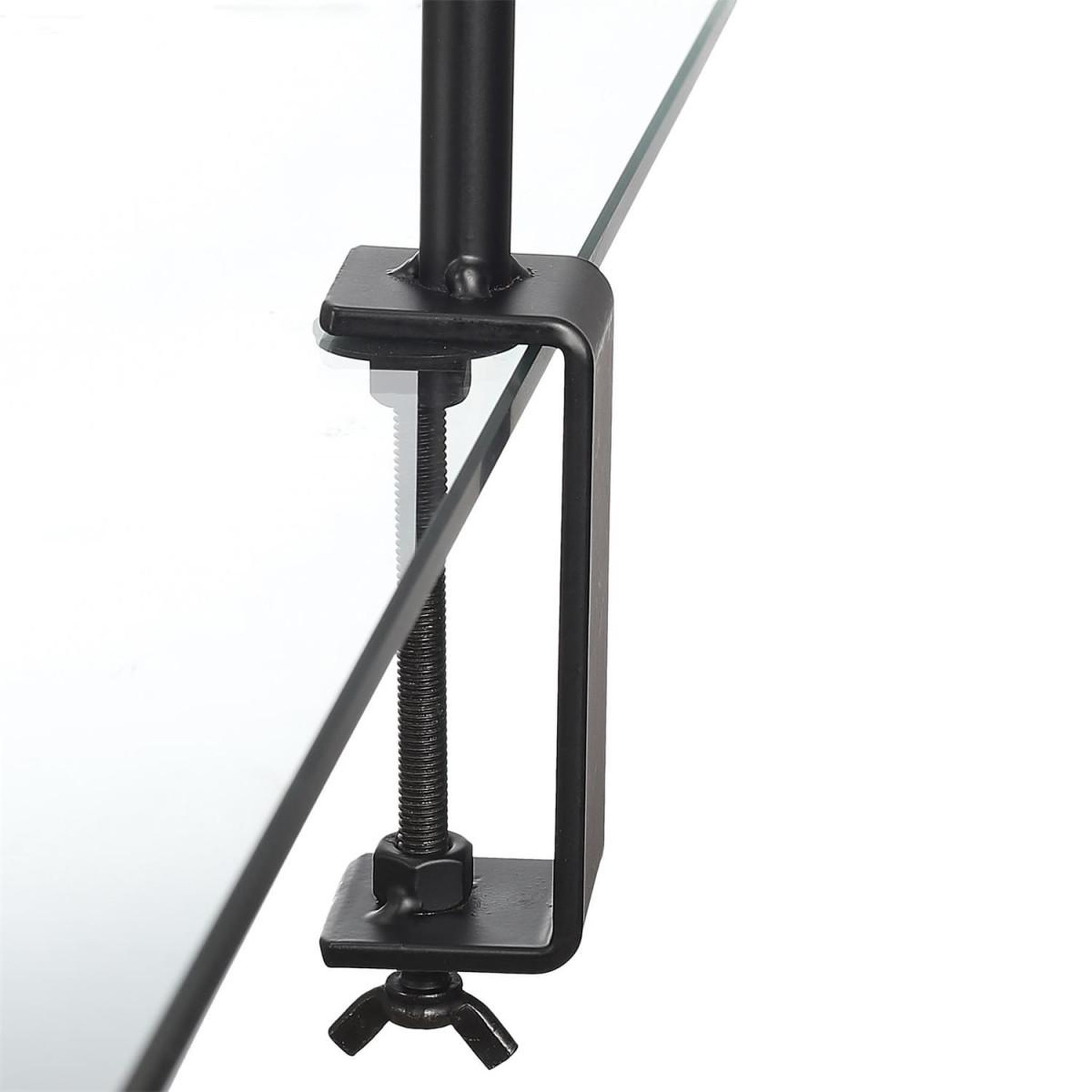 Voir la diapositive 3 : The Home Deco Factory Barre décorative ajustable  table  139-250cm noir