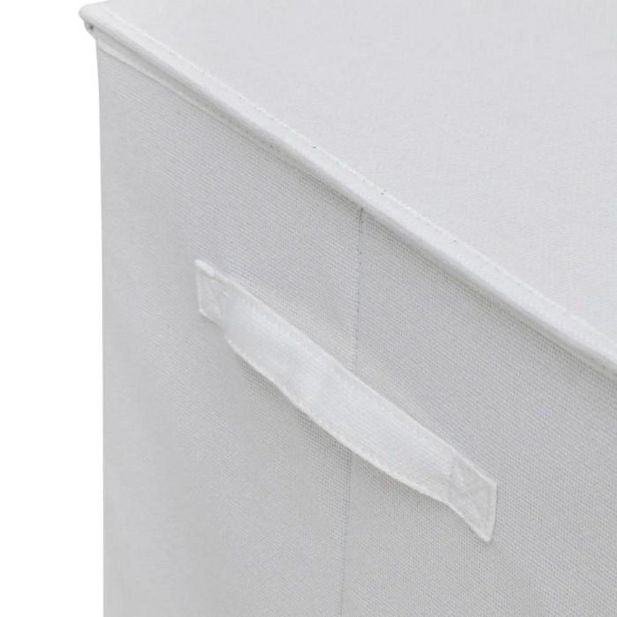 FIVE Panier à Linge Avec Séparateur  Colors  74L Blanc