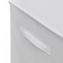 Voir la diapositive 3 : FIVE Panier à Linge Avec Séparateur  Colors  74L Blanc