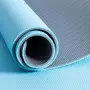  Pure2Improve Tapis de yoga 173x58x0,6 cm Bleu et gris
