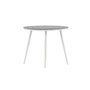 Voir la diapositive 2 : Paris Prix Table de Jardin Ronde  Break  90cm Gris