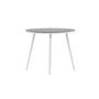 Voir la diapositive 2 : Paris Prix Table de Jardin Ronde  Break  90cm Gris