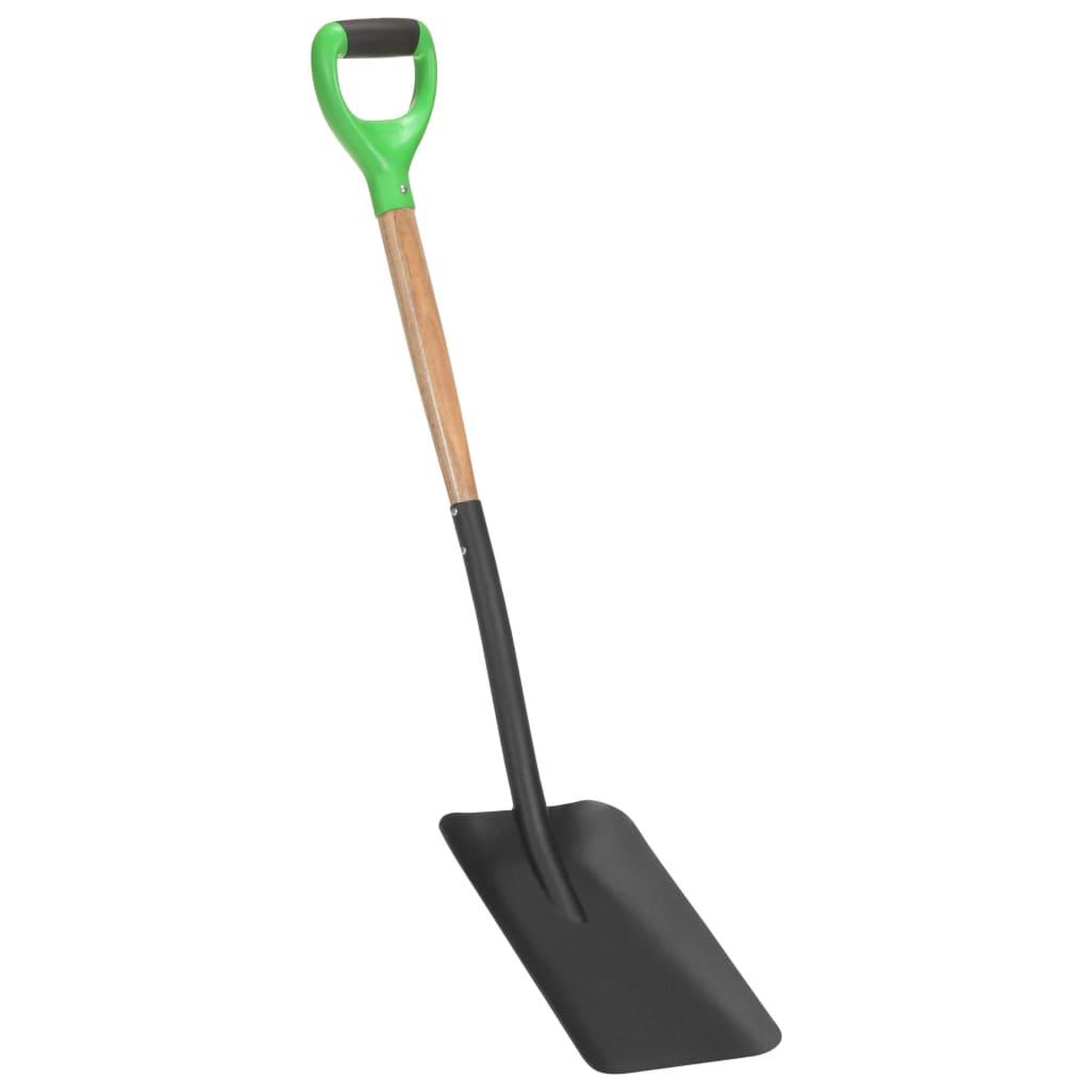 Voir la diapositive 1 : VIDAXL Pelle de jardin avec poignee en D Acier et bois dur
